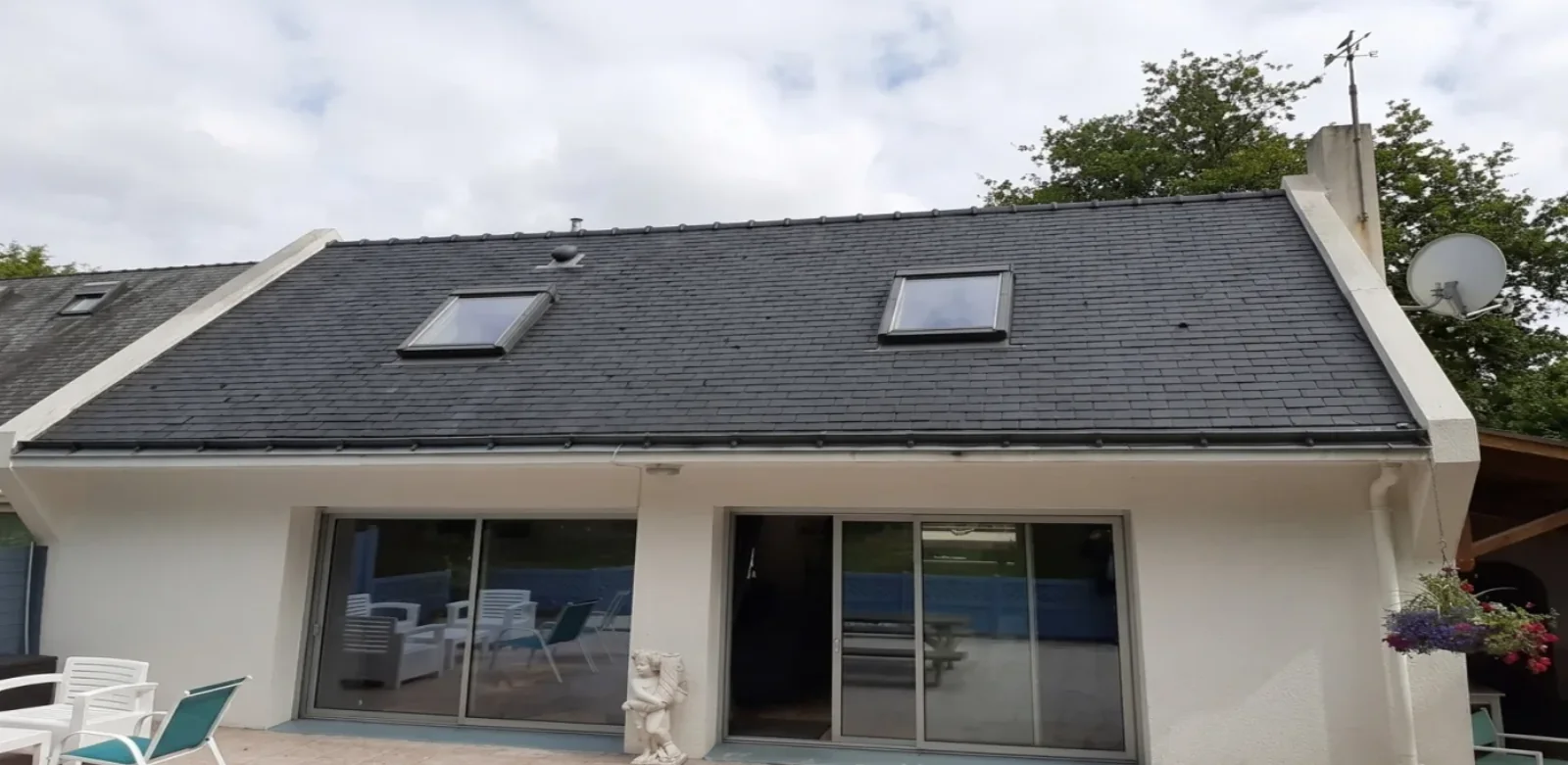 Démoussage de toiture à Amiens